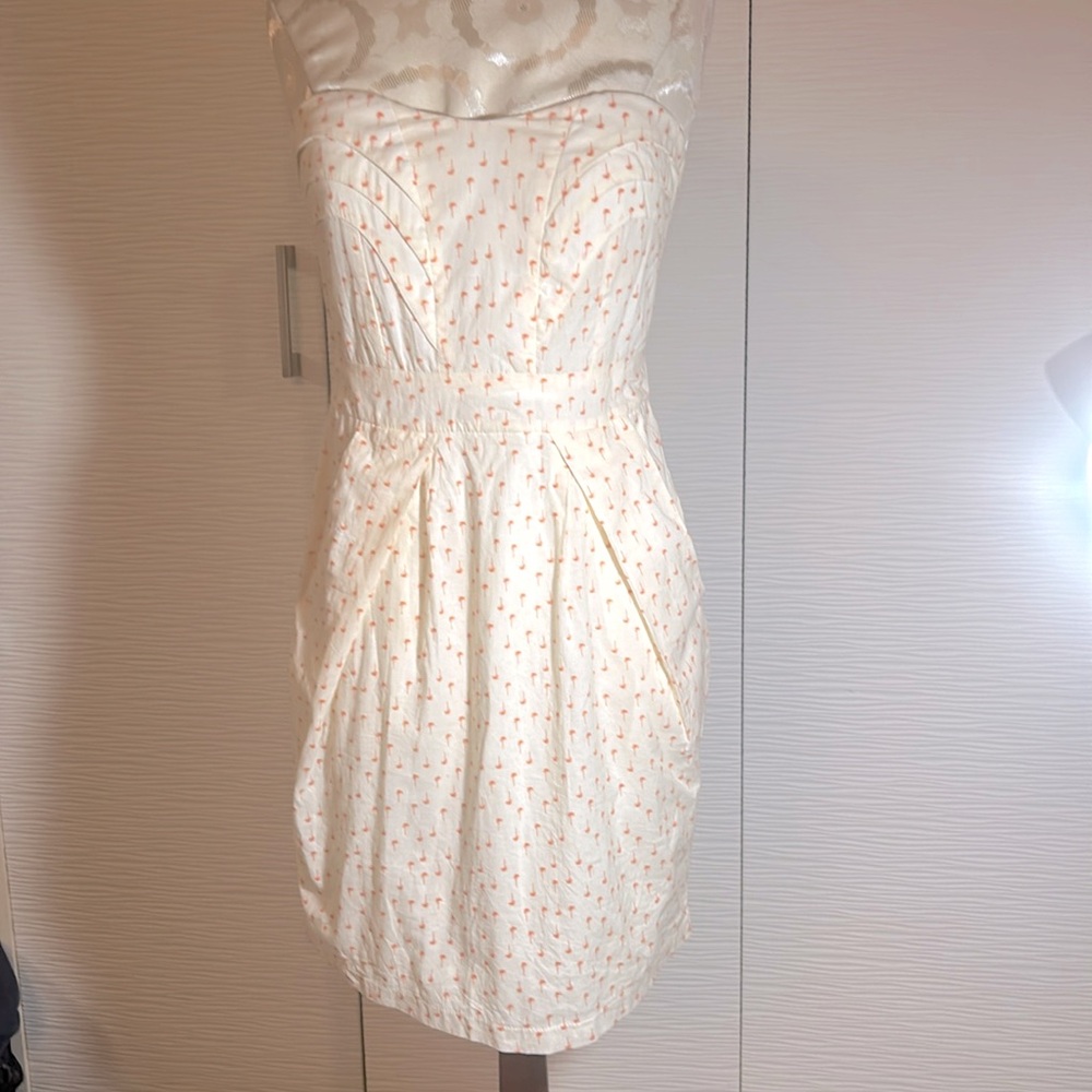 Darling lightweight cotton blend designer dress, Sz S